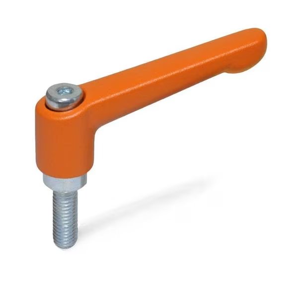 JW Winco WN300.2-108-1/2X13-40-OS Adjustable Lever, Zinc Die-Cast, J.W. Winco, Mfr#: 300.2-108-1/2X13-40-OS